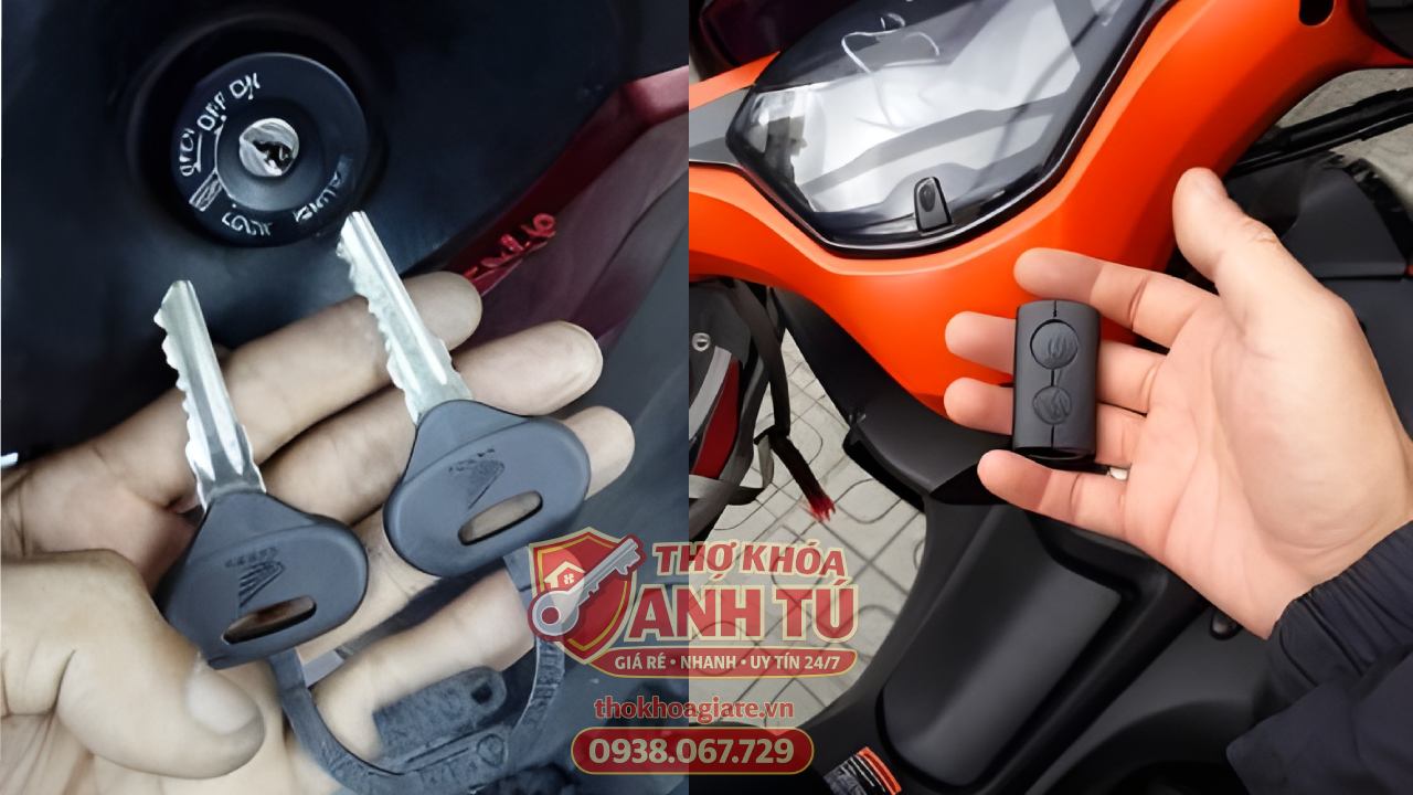 Dịch vụ làm chìa khóa xe máy uy tín Gò Vấp