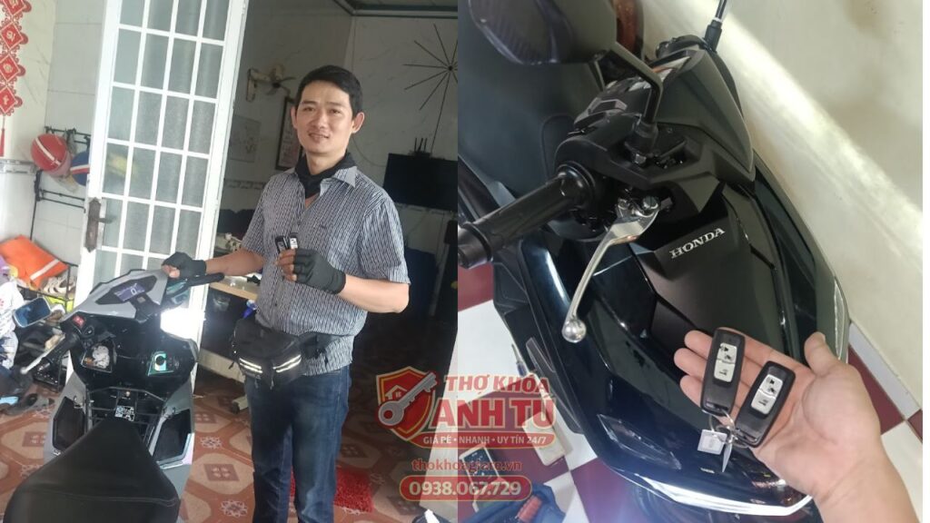Dịch vụ làm chìa smartkey Honda uy tín TP.HCM
