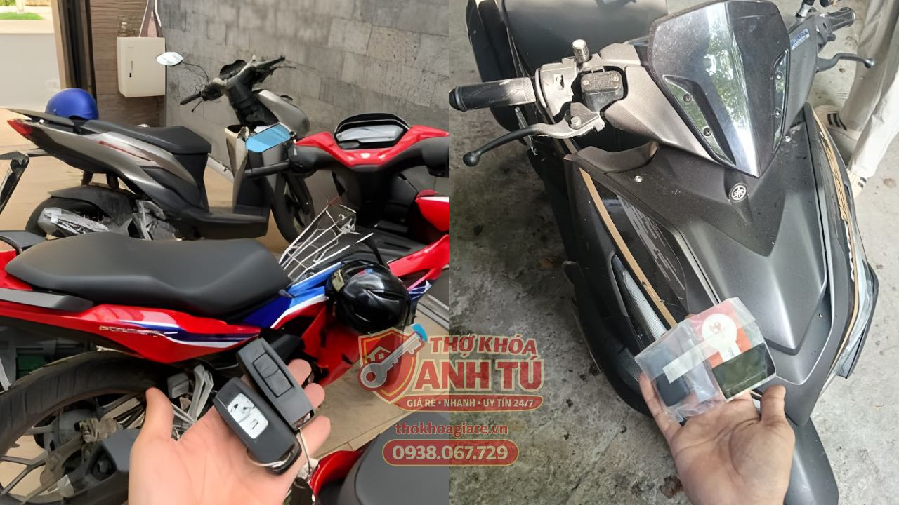 Dịch vụ làm chìa smartkey xe máy uy tín Bình Tân