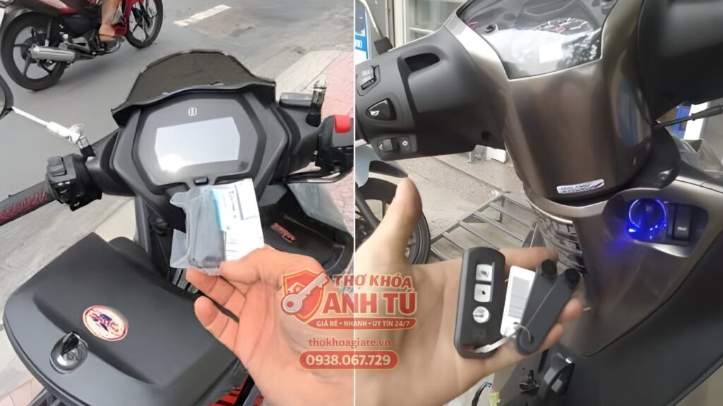 Dịch vụ làm chìa smartkey xe máy uy tín Cần Giờ