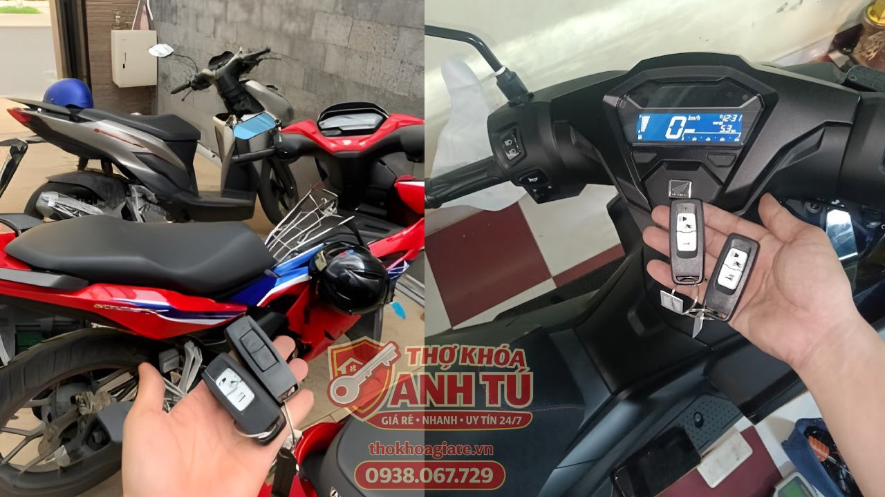 Dịch vụ làm chìa smartkey xe máy uy tín Quận 5