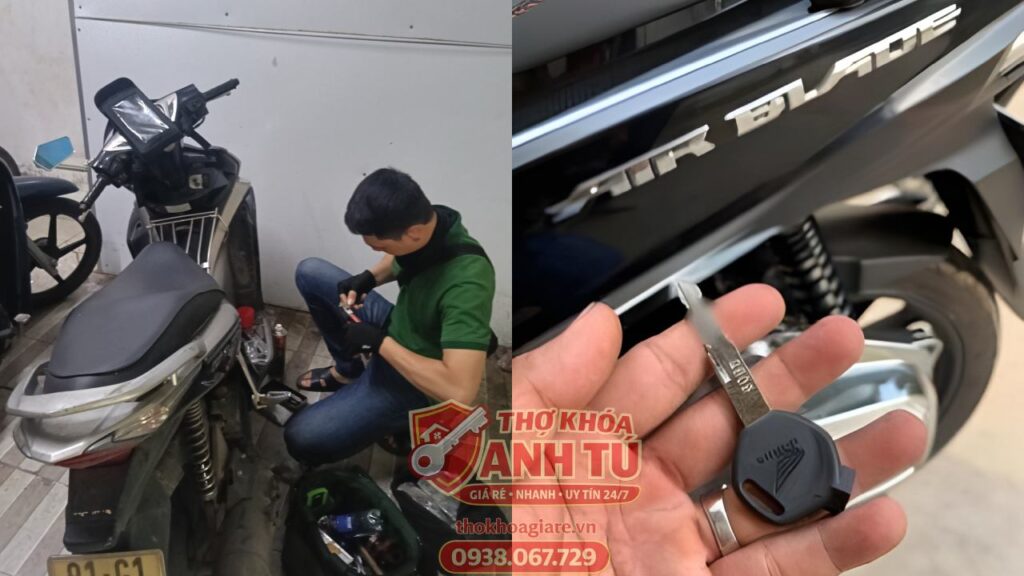 Dịch vụ làm chìa xe máy chìa cơ uy tín TP.HCM