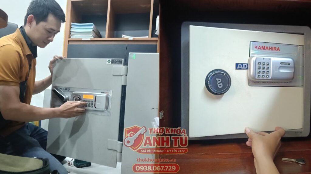 Dịch vụ sửa két sắt lỗi màn hình uy tín