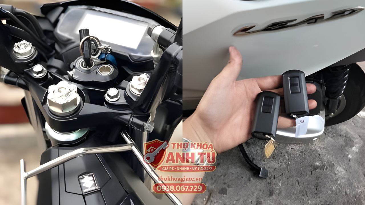 Làm chìa khóa xe máy giá rẻ Bình Thạnh