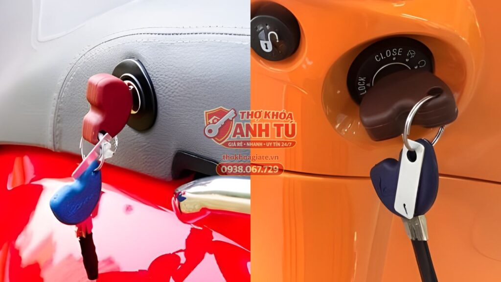 Làm chìa Piaggio Vespa giá rẻ tại TP.HCM