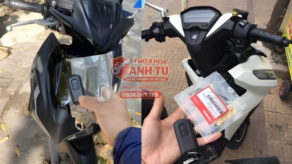 Làm chìa smartkey Honda khi mất hết chìa