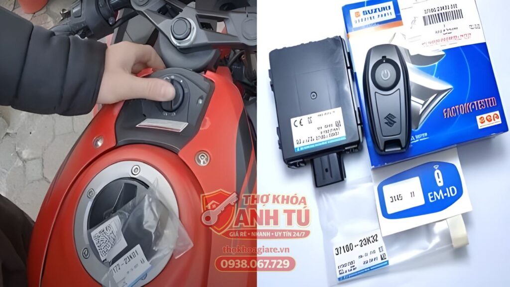 Dịch vụ làm chìa smartkey Suzuki 24/7 TP.HCM