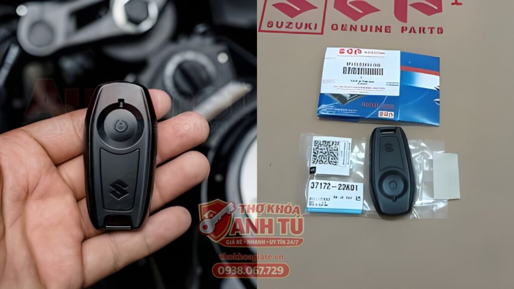 Làm chìa smartkey Suzuki khi mất hết chìa