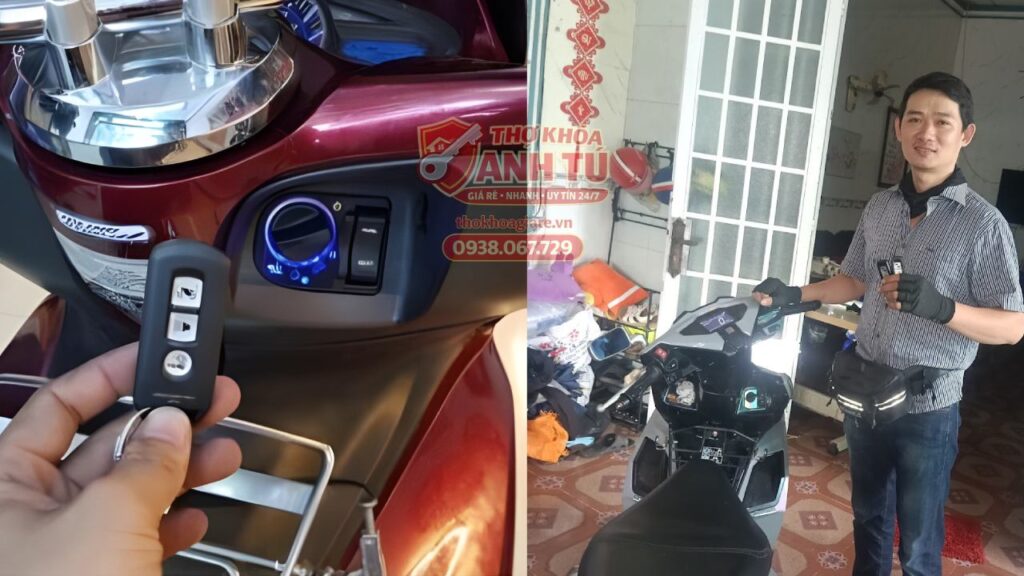 Làm chìa smartkey xe máy giá rẻ tại Củ Chi