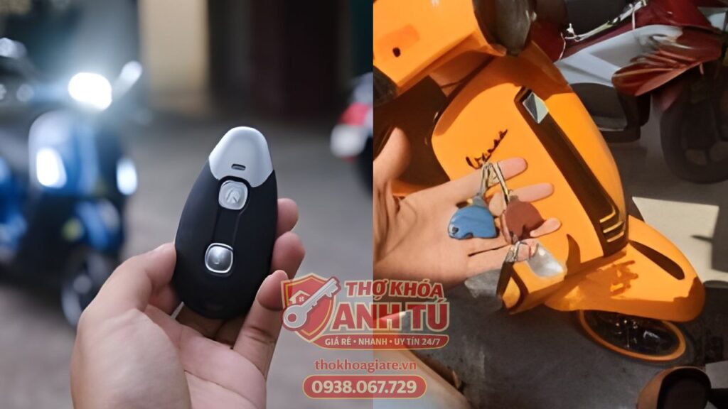 Làm chìa smartkey xe máy giá rẻ tại Hóc Môn