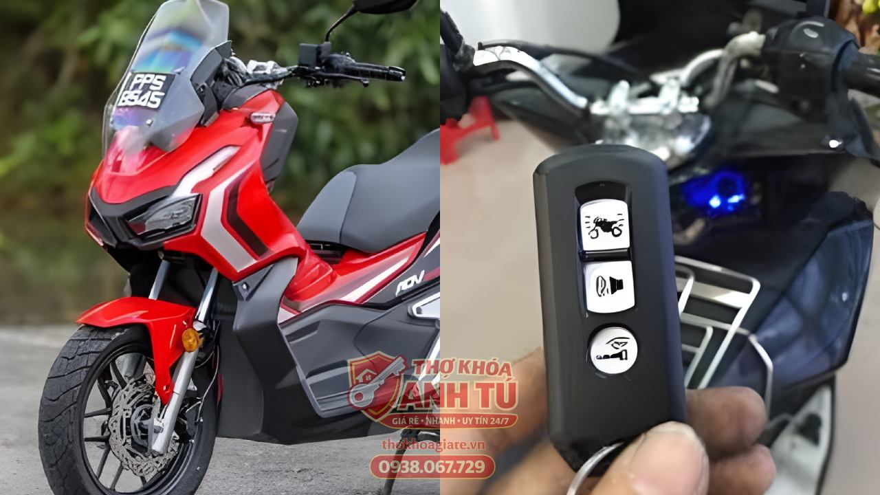 Làm chìa smartkey xe máy giá rẻ tại Quận 12