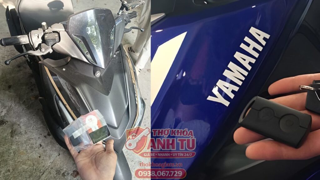 Làm chìa smartkey xe máy giá rẻ tại Quận 3