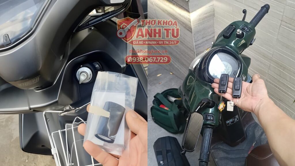 Làm chìa smartkey xe máy giá rẻ tại Quận 4