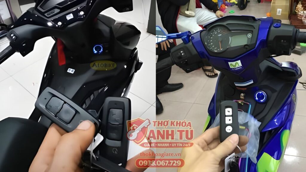 Làm chìa smartkey xe máy giá rẻ tại Quận 6