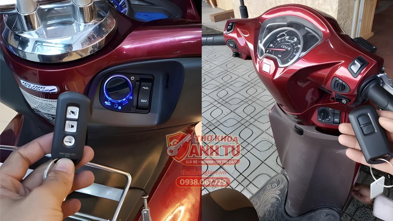 Làm chìa smartkey xe máy khi mất hết chìa gốc ở Gò Vấp