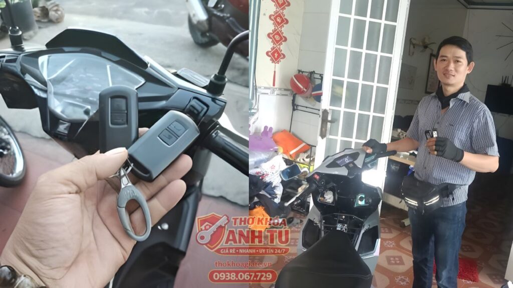 Làm chìa smartkey xe máy khi mất hết chìa gốc ở Thủ Đức