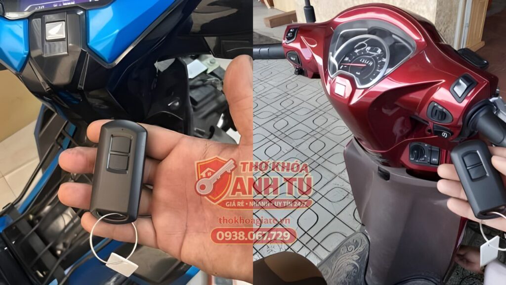 Làm chìa smartkey xe máy tại nhà, không cần mang xe đi ở Cần Giờ