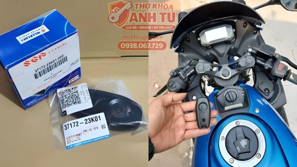 Làm chìa smartkey xe máy tại nhà, không cần mang xe đi ở Củ Chi