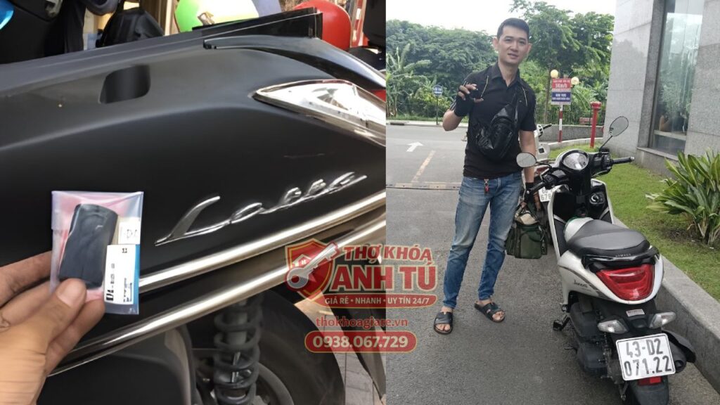 Làm chìa smartkey Yamaha tại nhà, không cần mang xe đi