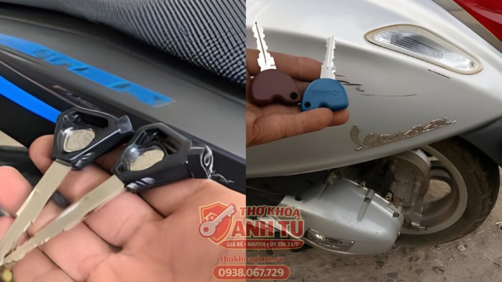 Làm thêm chìa khóa xe máy tận nơi Quận 10