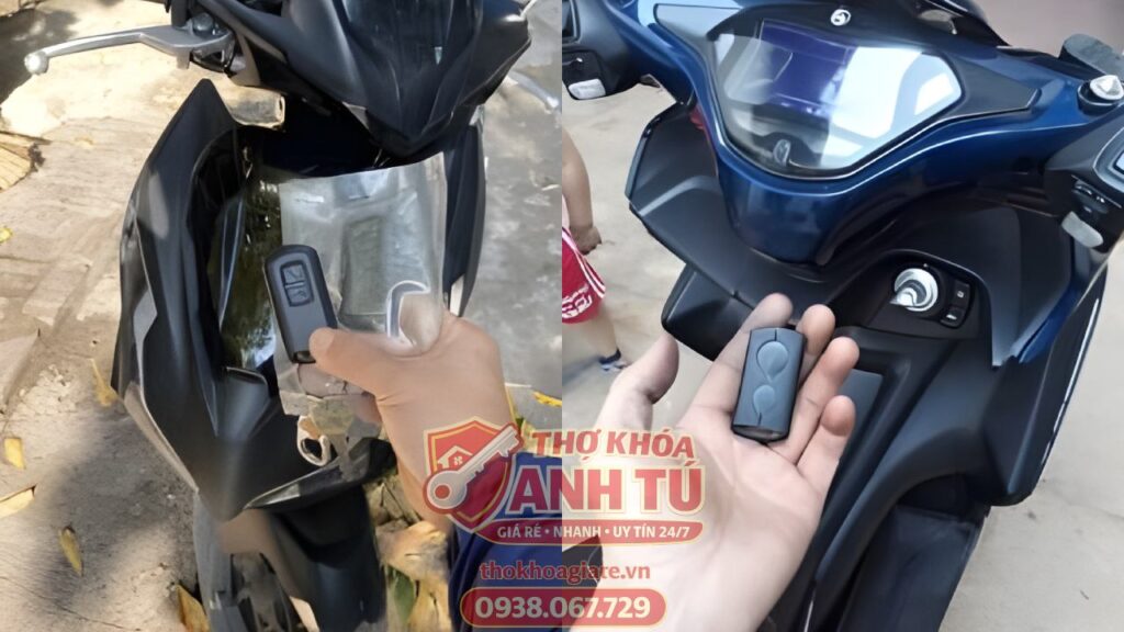 Làm thêm chìa smartkey xe máy tận nơi Quận 4