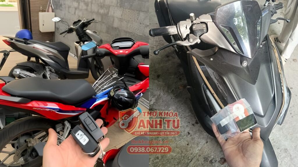 Làm thêm chìa smartkey xe máy tận nơi TP.HCM