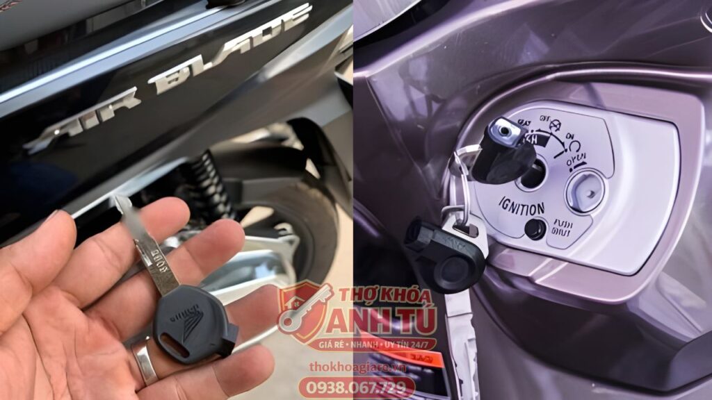 Làm thêm chìa xe máy tận nơi Quận 2