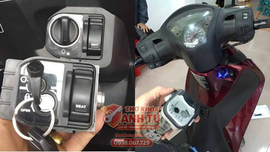 Lên smartkey xe máy chính hãng, bảo hành dài hạn