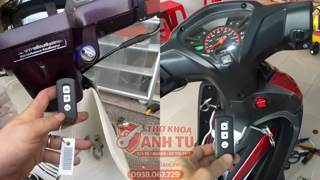Lên smartkey xe máy giá rẻ tại TP.HCM