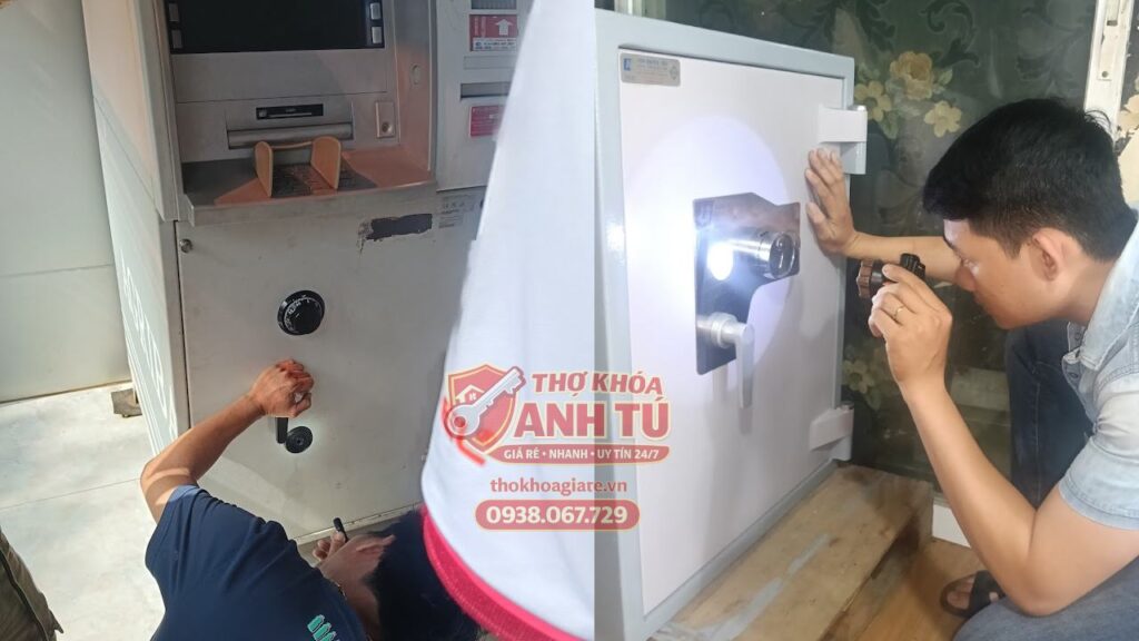 Mở két sắt an toàn, không phá két