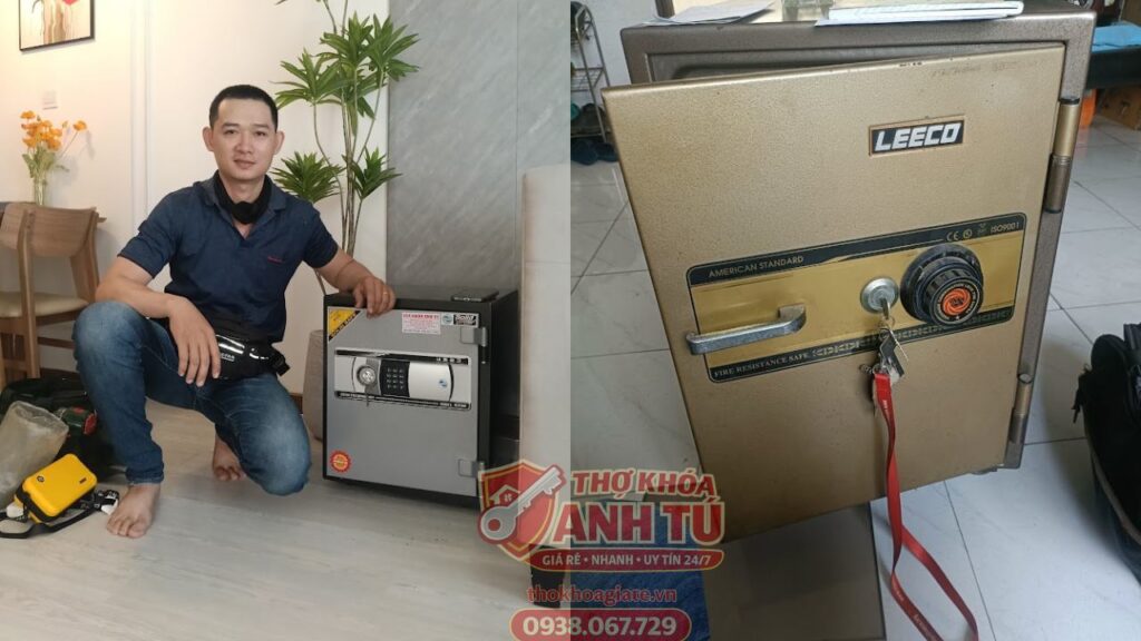 Mở két sắt điện tử khi quên mã