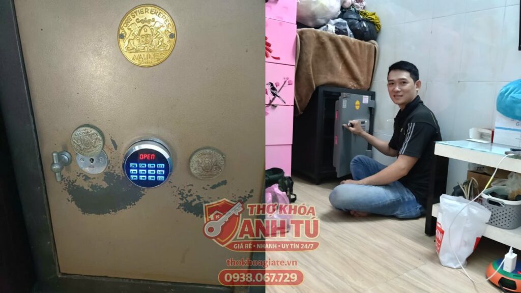 Két sắt hết pin xử lý tận nơi nhanh chóng