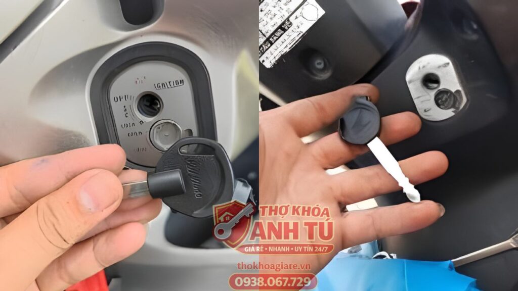 Mở nắp từ xe máy giá rẻ tại TP.HCM