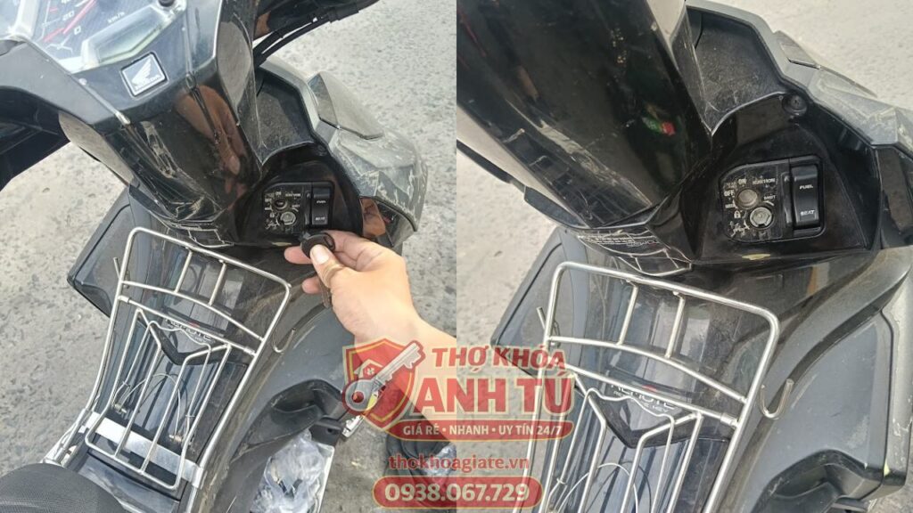 Dịch vụ mở nắp từ xe máy tận nơi tại TP.HCM