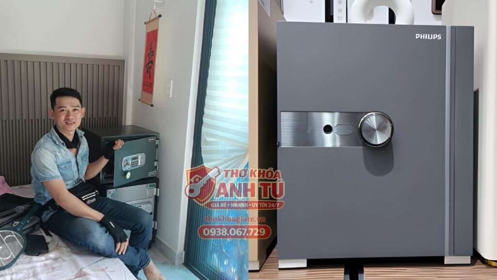 Dịch vụ sửa khóa két sắt an toàn, không phá két