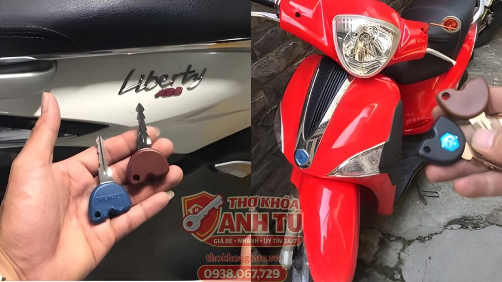 Thợ làm chìa Piaggio Liberty chuyên nghiệp TP.HCM