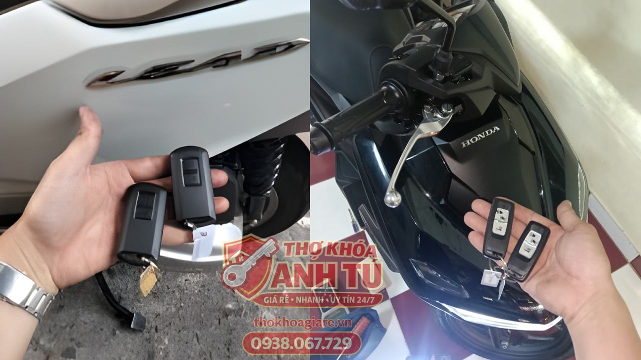 Thợ làm chìa smartkey xe máy chuyên nghiệp Bình Thạnh