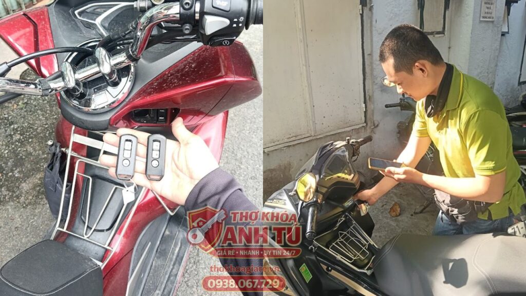 Thợ làm chìa smartkey xe máy chuyên nghiệp Gò Vấp