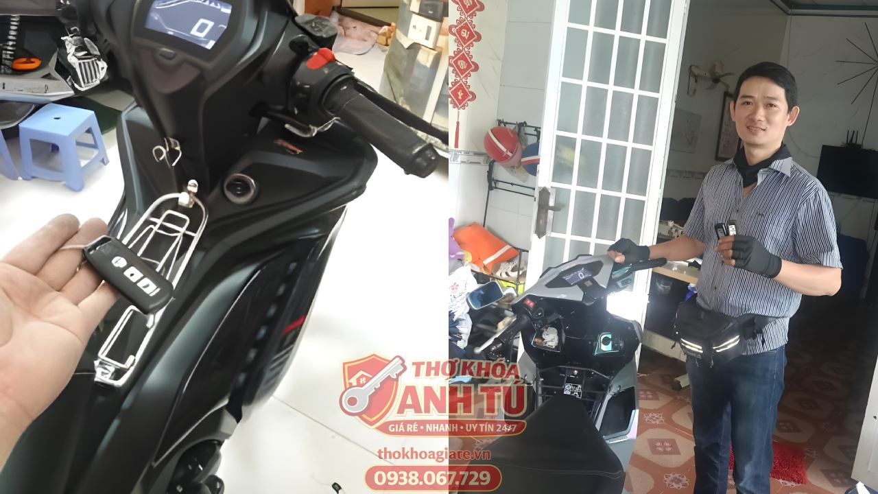 Thợ làm chìa smartkey xe máy chuyên nghiệp Quận 6