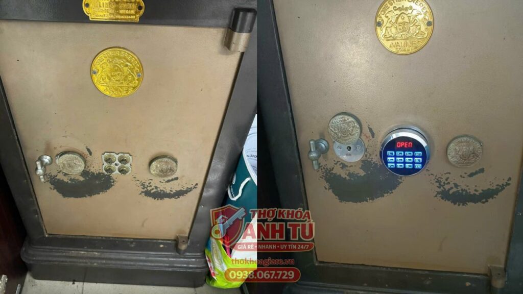 Dịch vụ thay khóa két sắt 24/7 tại TP.HCM