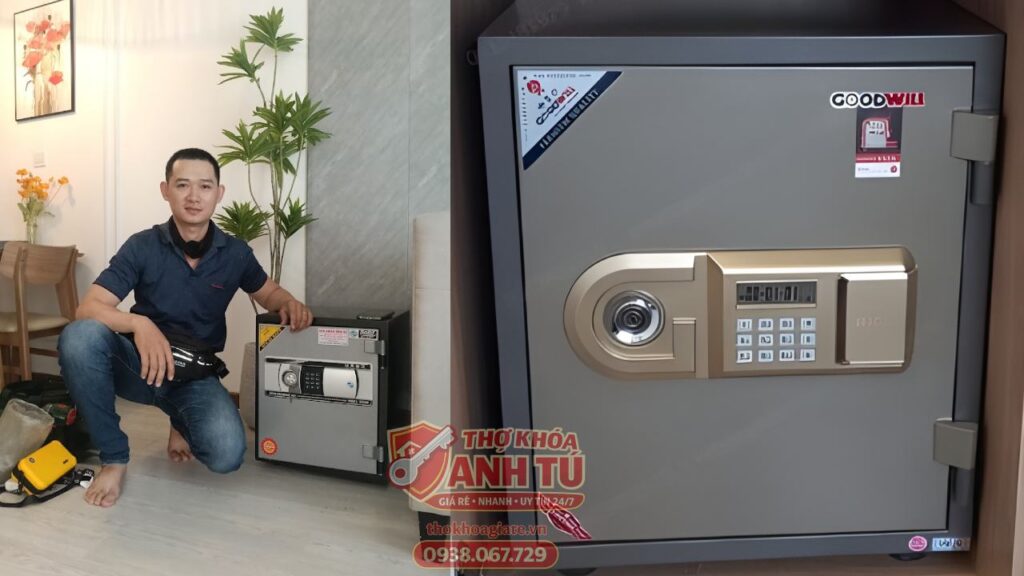Mở két sắt Goodwill không mở được TP.HCM