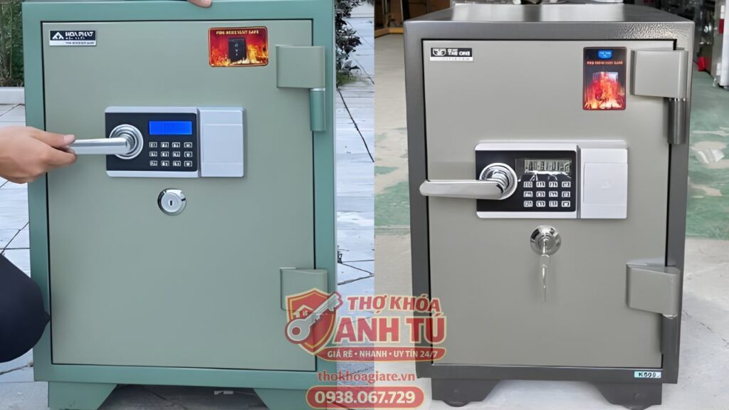 Mở két sắt Hòa Phát bị hết pin TP.HCM