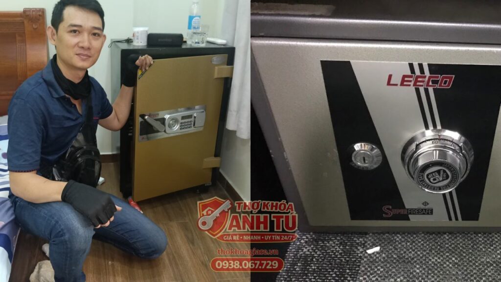 Xử lý két sắt Leeco bị kẹt tại TP.HCM