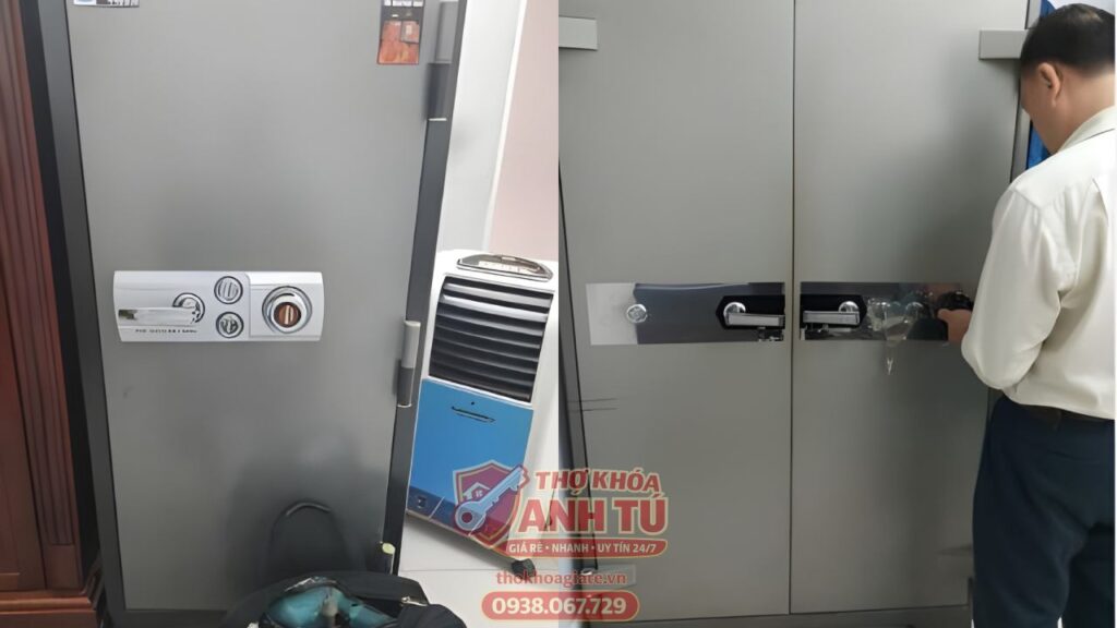 Mở két sắt ngân hàng không mở được TP.HCM