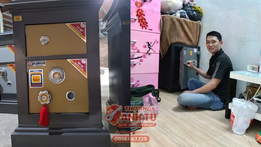 Mở két sắt Việt Tiệp không mở được TP.HCM