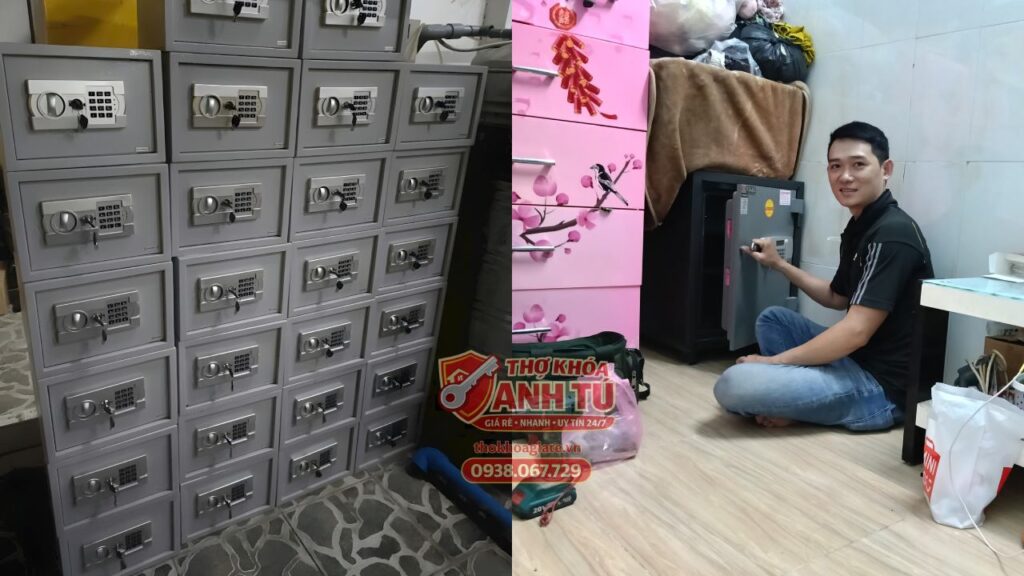 Mở két sắt Welko bị hết pin TP.HCM