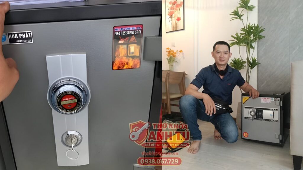 Dịch vụ sửa két sắt Quận 3 có mặt sau 15 phút ,phục vụ 24/7.