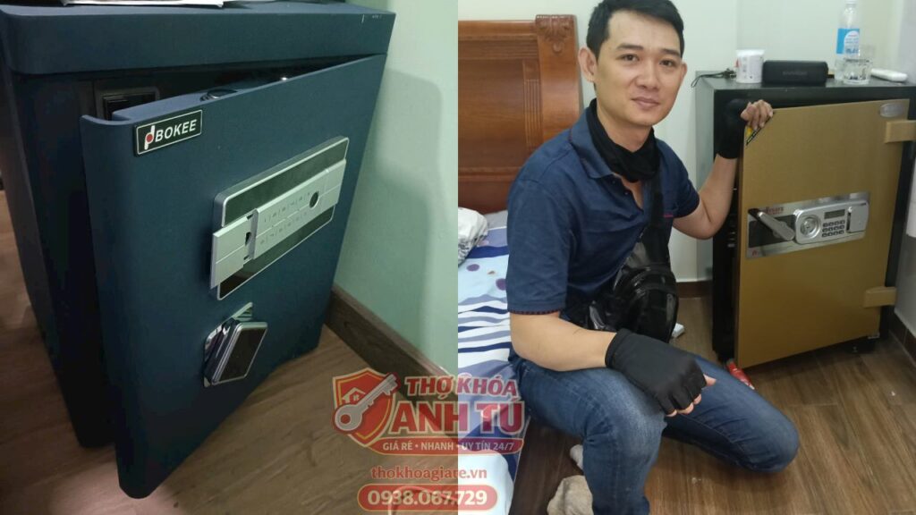 Mở két sắt vân tay không phá két TP.HCM