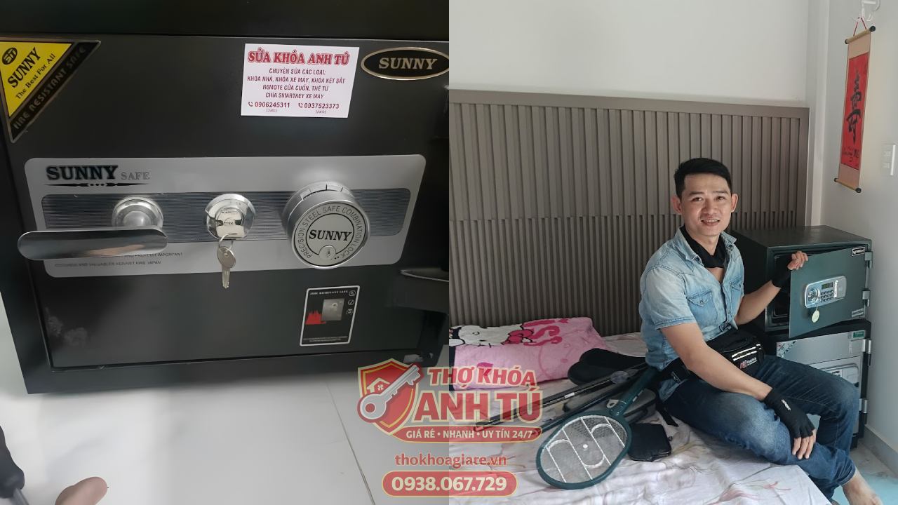 Thợ thay khóa két sắt chuyên nghiệp TP.HCM