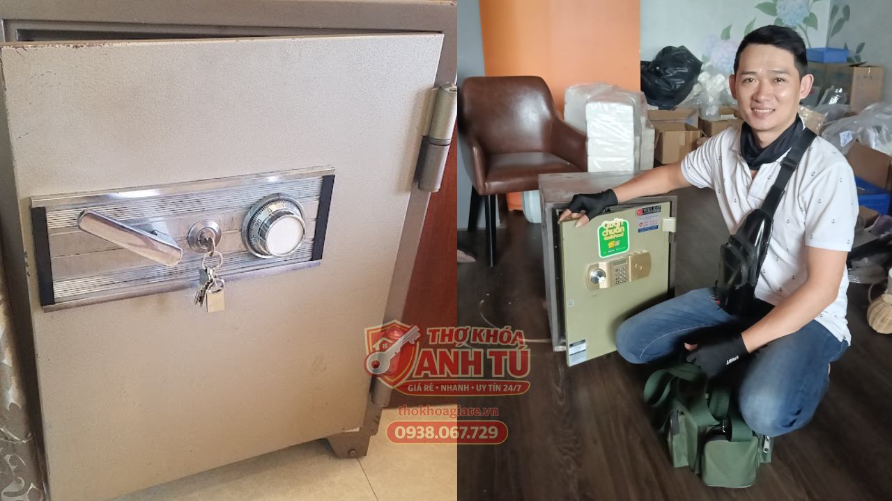 Làm chìa két sắt Quận 6 khi mất chìa